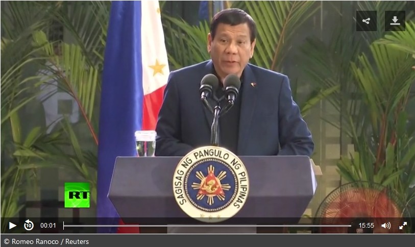 Duterte és Clint Eastwood az ISIS-ről– sajtótájékoztató (VIDEÓVAL)