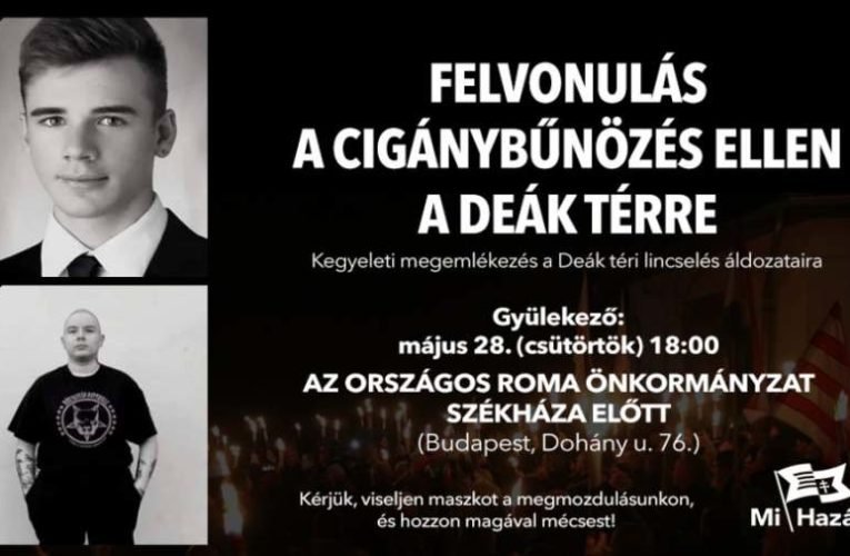 Tégy a magyargyűlölet ellen! A Deák térre vonulnak a cigánybűnözés ellen