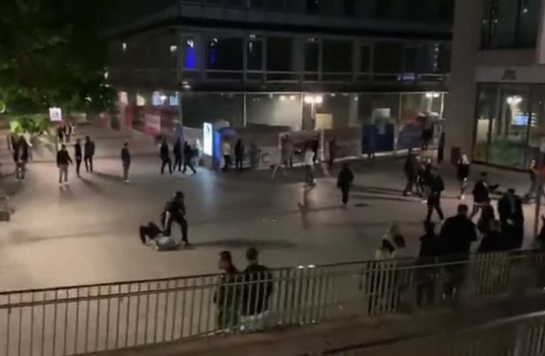 „Nyugis” hétvége Stuttgartban – antifák és migránsok egymásra találtak (videó)