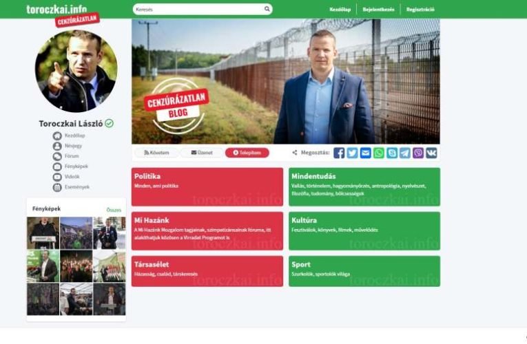Elindult Toroczkai fóruma, a cenzúrázatlan magyar „facebook”