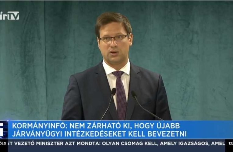 Nem zárható ki, hogy a kormány az operatív törzs tanácsára szigorításokat vezet be