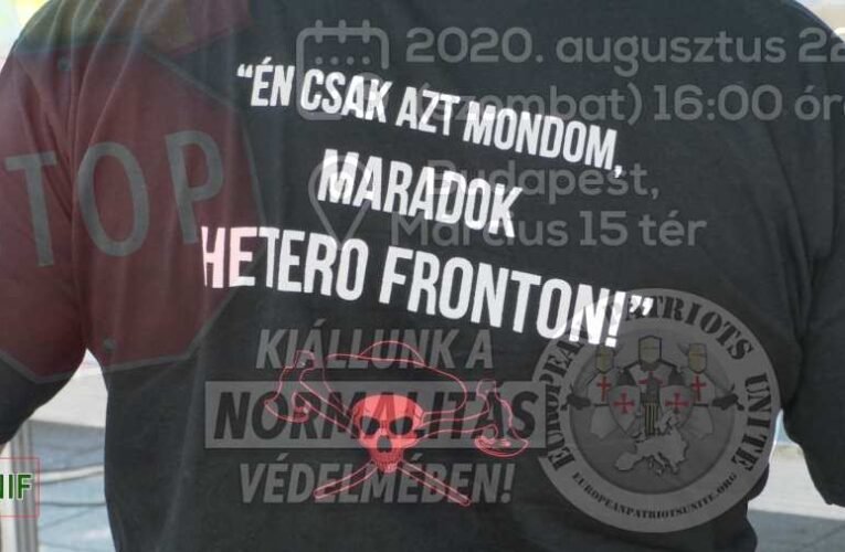 A normalitás védelmében szervezett rendezvényt az EPU