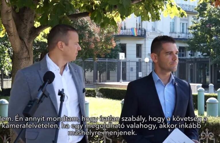 A rendőrség íratlan szabályra hivatkozik – Mi van!!!??? Megfélemlítési akció Novák Előd és családja ellen (videó)