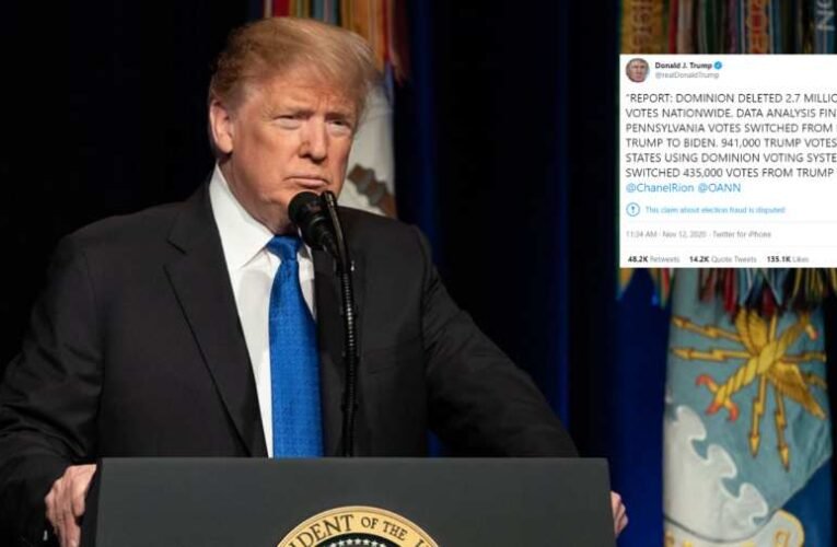 Trump állítása szerint 2,7 millió szavazatot vett el tőle az informatikai rendszer