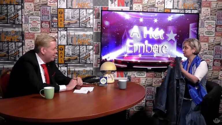 A Niedermüller által elűzött zsidó tv-ben a "Hímezz Magyarra!" Dr. Petrányi Szöőr Annával