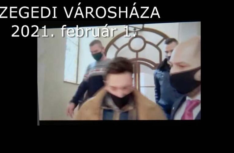 ÁVH-t idéző botrány a szegedi városházán! (videó)