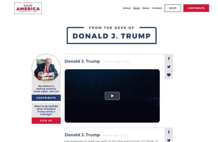 Saját kommunikációs platformot indított Donald Trump