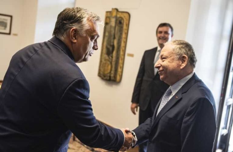 F1 – Orbán Viktor fogadta a FIA elnökét
