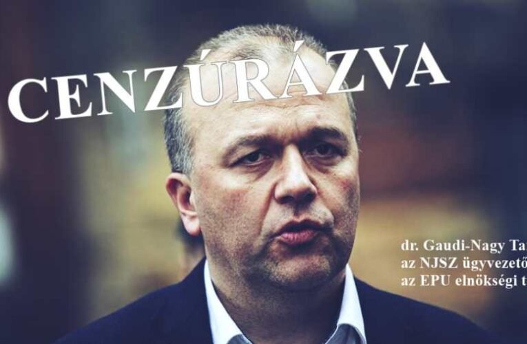 Gaudi: A zuckerbergi diktatúra nem bírta tolerálni a normalitáspárti tüntetők kiállását