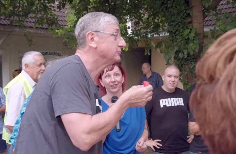 Rendőrök nélkül egy tapodtat sem tesz Gyurcsány + videó