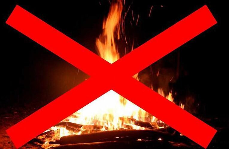 Országos tűzgyújtási tilalom lépett életbe