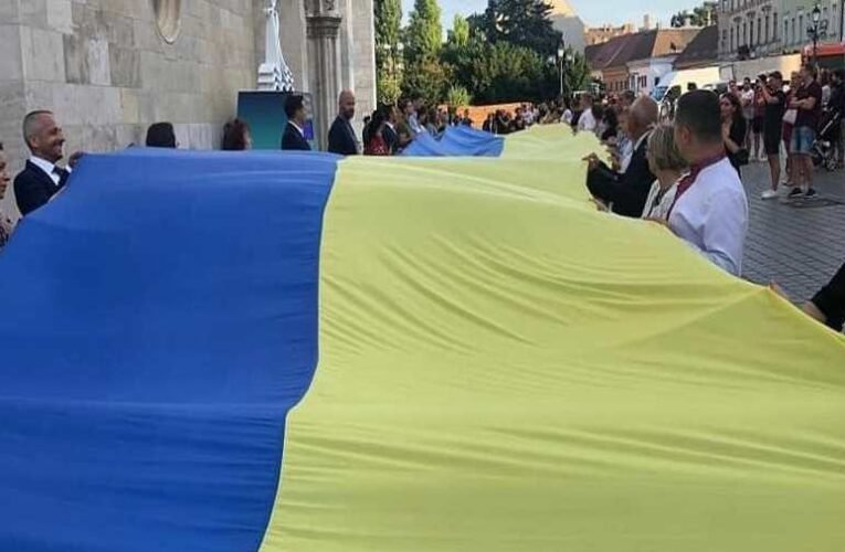 Ukrán soviniszta provokáció a Budai Várban!