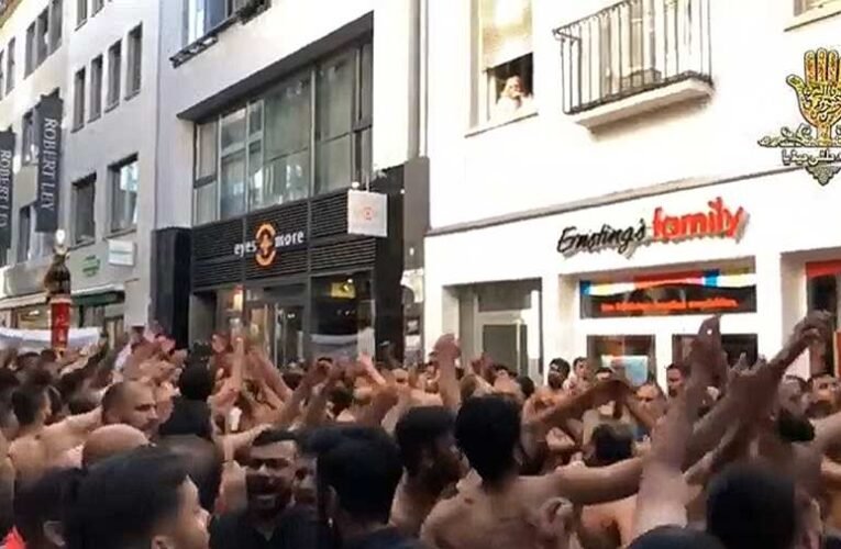 Ezt meg kell nézni! – Németország jövője: Egy hölgy sírva nézi, ahogyan a muszlim idegenek az ablaka alatt ünnepelnek