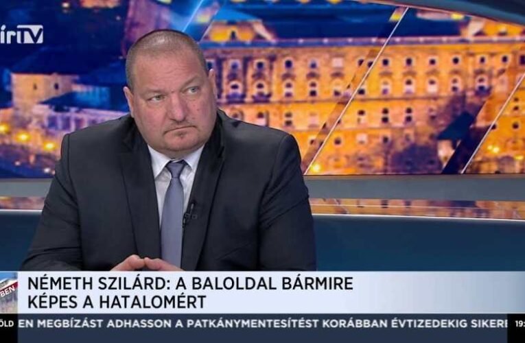 Németh Szilárd: a baloldal Magyarországra hozná az európai energiaválságot