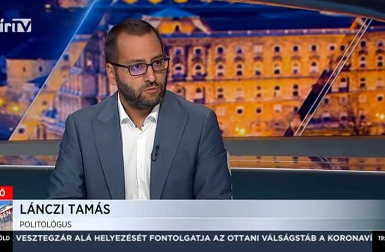 Lánczi Tamás: erős az összefüggés Márki-Zay csökkennő népszerűsége és a rezsicsökkentést ellenző álláspontja között
