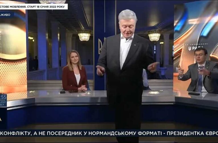 Élő tévéadásban rendezett botrányt Porosenko volt ukrán elnök 📺