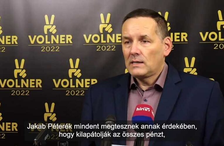 Volner: Amíg Jakab Péter gumicsizmában rappel, addig Gyurcsány azon gondolkodik, hogy leszedi Márki-Zayt