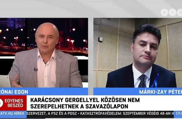 Márki-Zay büszke Gyurcsány feleségének eredményére, annak ellenére, hogy nő