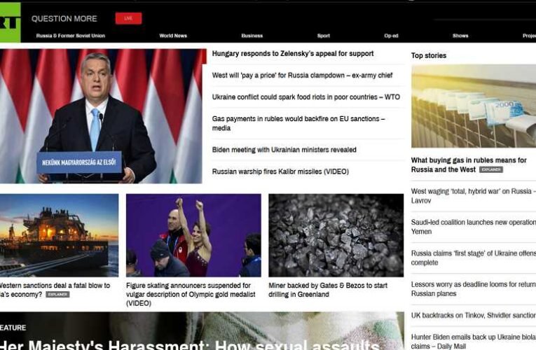 RUSSIA TODAY: Orbán Viktor kijelentette, hogy hazája a saját érdekeit képviseli