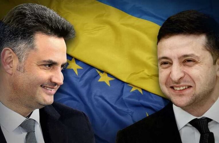 Az ukrán külügyminiszter egyeztetett Márki-Zay stábjával Zelenszkij brüsszeli beszéde előtt