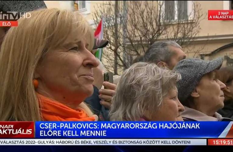 A Fidesz-kampányzáró és Orbán Viktor beszéde – élőben 📺