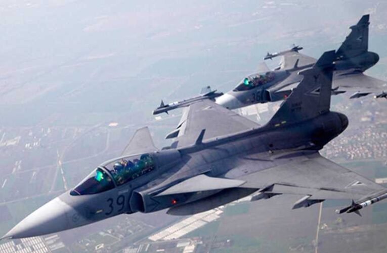 Honvédelem-légierő Ismét riasztották a Magyar Honvédség Gripenjeit