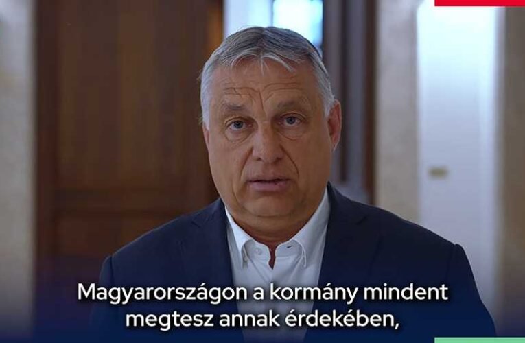 Orbán Viktor: Július 1-ig marad a benzinárSTOP és az élelmiszerárSTOP.