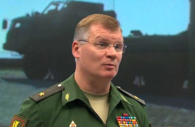 Ukrán drónok, rakéták és egy vadászgép lelövéséről számolt be az orosz katonai szóvivő