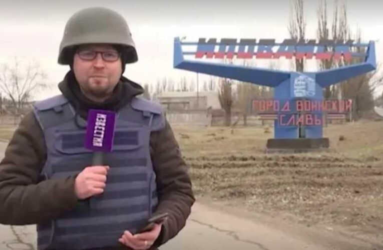 Videó: Ukrán mesterlövész lelövi az Izvesztyia tudósítóját 📺