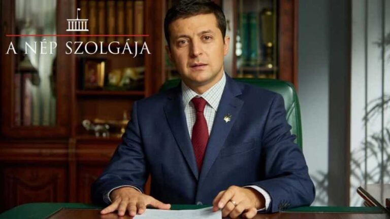 Kiemelt képen Zelenszkij, mint a nép szolgája