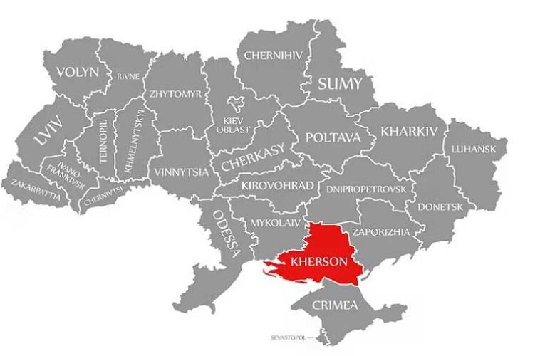 Herson megye lakói nem hajlandóak visszatérni Ukrajna irányítása alá