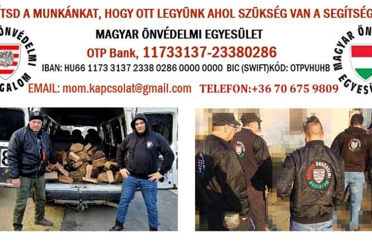 A Magyar Önvédelmi Mozgalom a magyarok pártján áll!