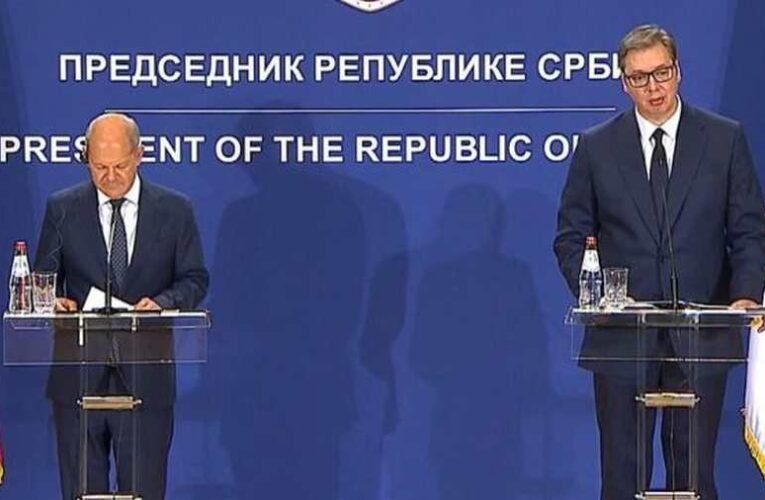 Scholz: A Nyugat nem oldja fel az Oroszország elleni szankciókat az ukrajnai harcok befejeztével