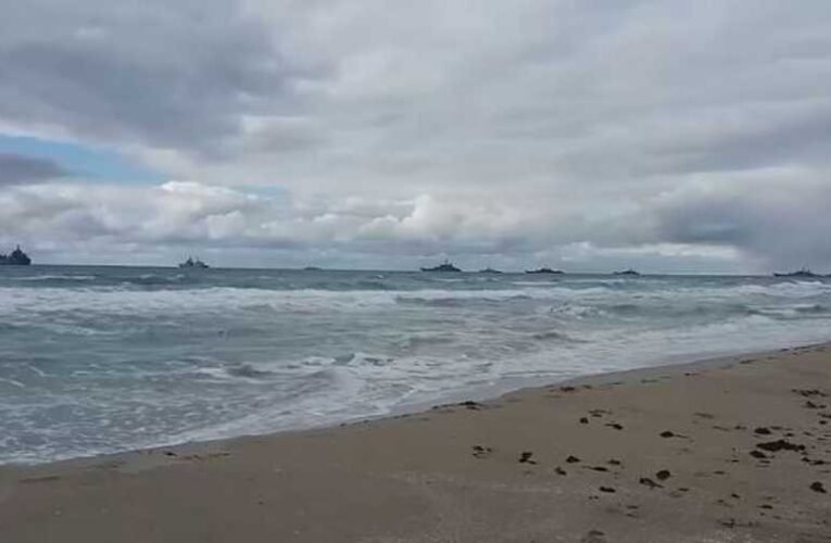 A Fekete-tengeri Flotta Odessza felé nyomult előre