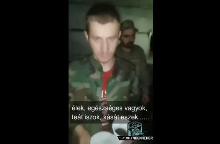 Videó: az orosz hadifogságba esett Varga Roland üzent családjának, hogy jól van