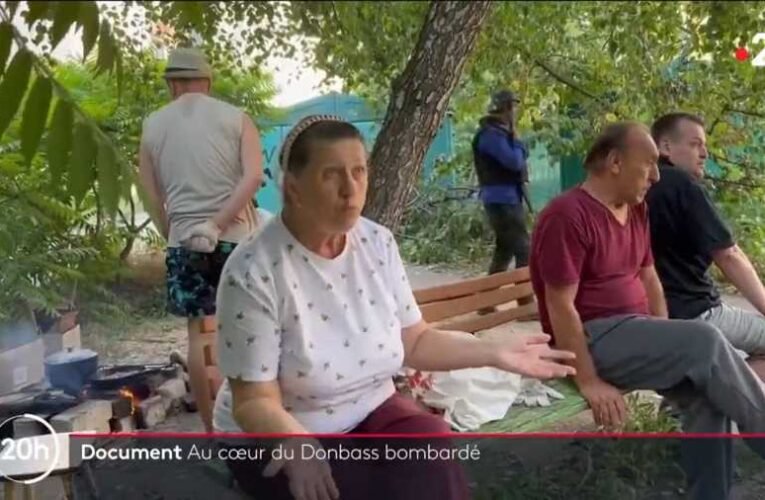 France 2: Liszicsanszk lakói már nagyon várják a felszabadító oroszokat