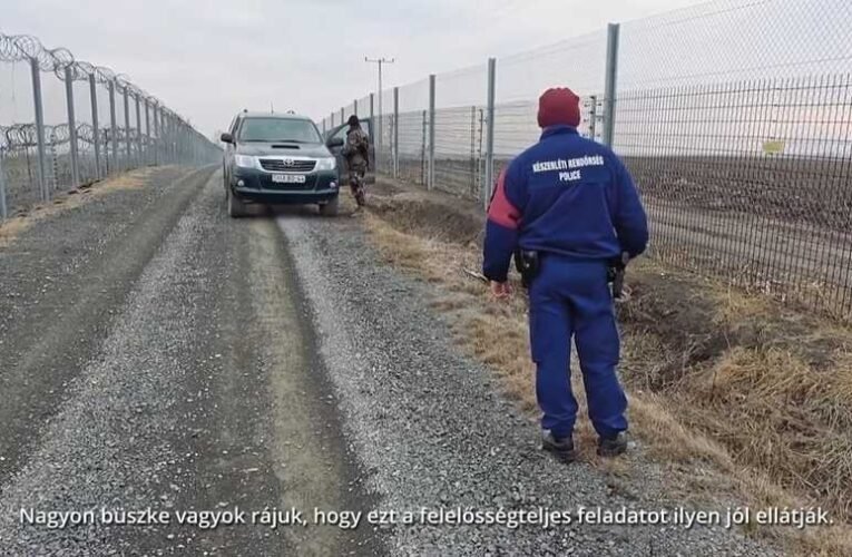 Honvédelmi miniszter: rendkívül súlyos a migrációs helyzet Magyarország déli határánál