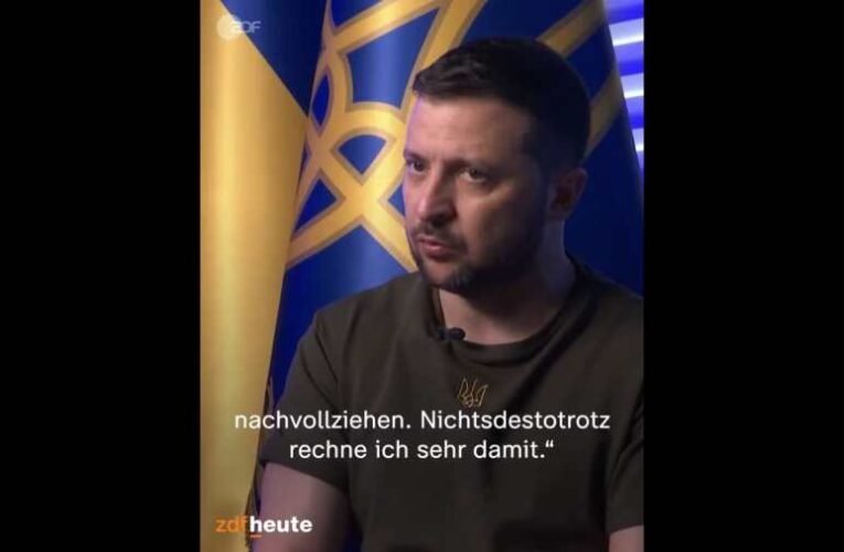 Kiosztották Zelenszkijt a ZDF olvasói