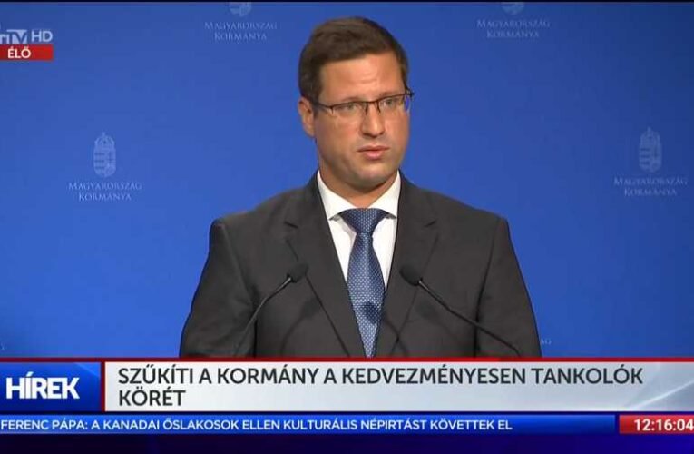Kormányinfó – Gulyás: magántulajdonú gépjárművek kapnak ezentúl 480 forintos áron üzemanyagot