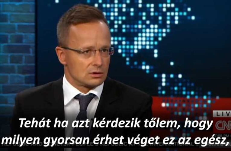 Szijjártó Pétert újra csőbe akarta húzni a CNN – nem sikerült 📺