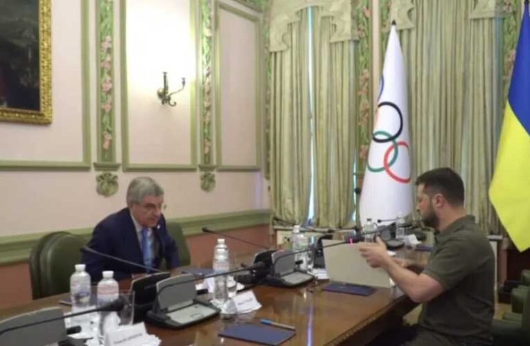 Zelenszkij a NOB-nak: az oroszoknak nincs helyük a világsportban