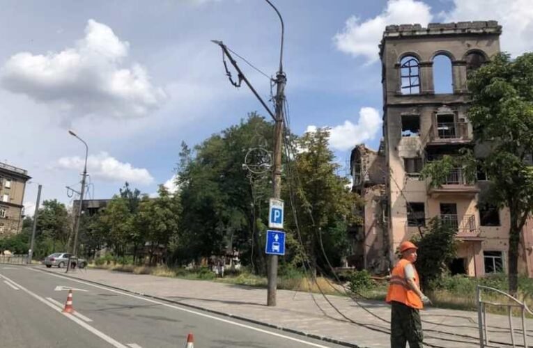 Herszonban áramszünet miatt leálltak a trolibuszok és a vízszolgáltatás