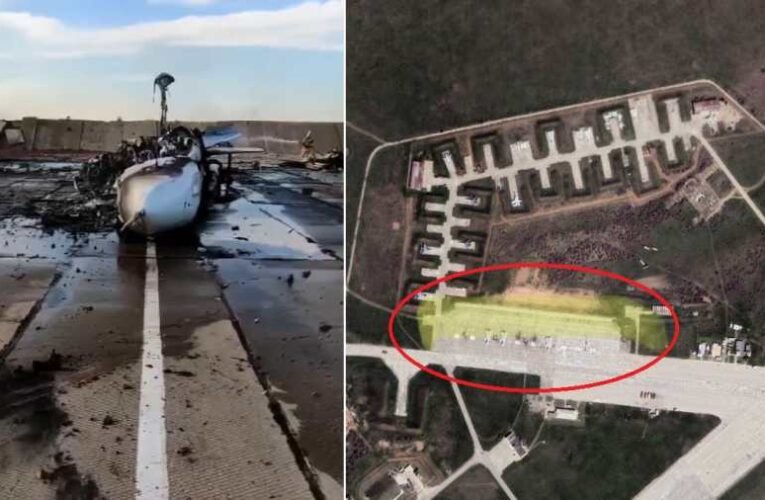 NATO-csapás orosz légitámaszpontra