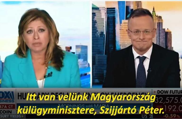 Szijjártó Péter a FoxNews-on