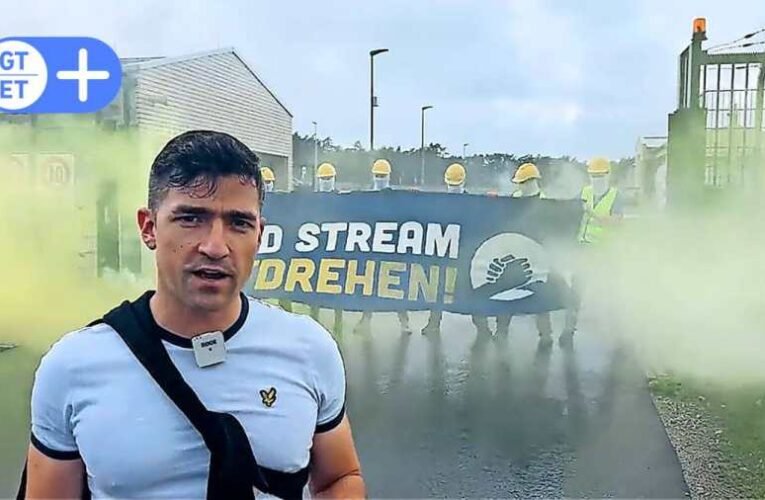 Georg Spöttle: Tüntetők az Északi Áramlat 2 megnyitását követelik Németországban