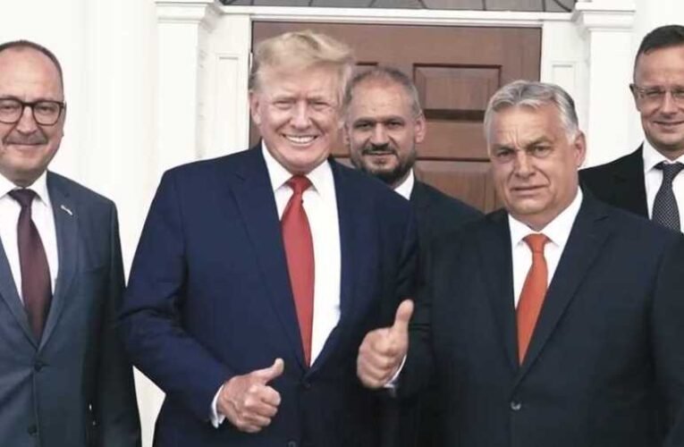 Örülök, hogy újra látlak! – így fogadta Szijjártó Pétert Donald Trump