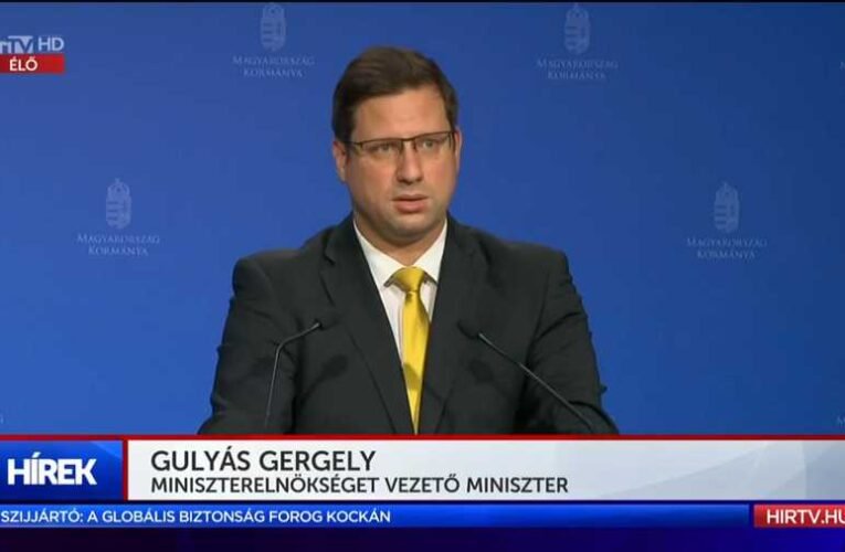 Gulyás: a kormány fontosnak tartja az emberek meghallgatását (videó)
