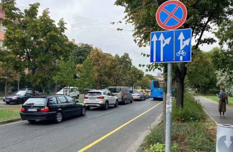 Az éj leple alatt Karácsonyék egy halálsávot festettek fel a Karolina úton