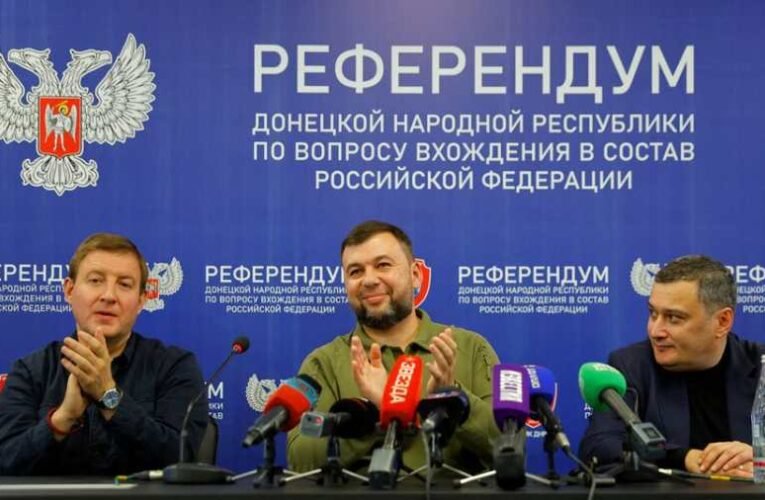 Donyeck, Luhánszk, Herszon és Zaporozsje Oroszországra szavazott