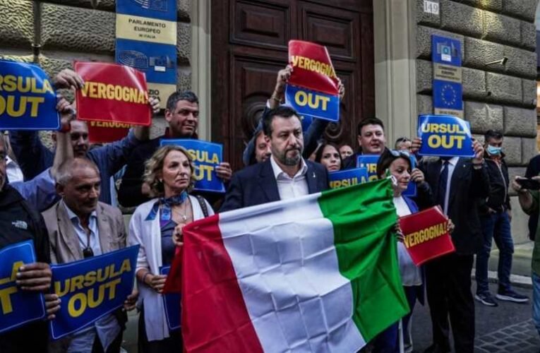 Hatalmas botrány lett von der Leyen uniós beavatkozást pedzegető nyilatkozatából – Salvini tüntetni hívja a jobboldalt
